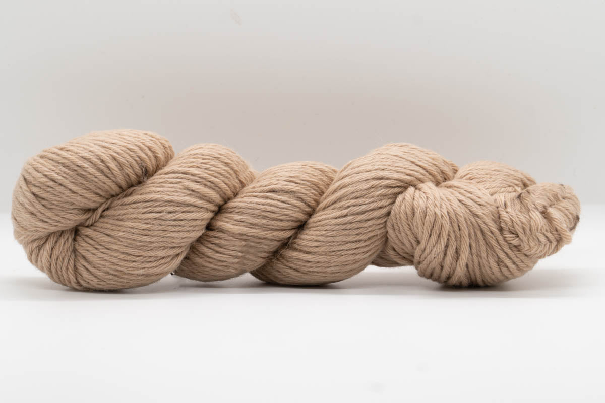 Baby Camel Wool Yarn - Natural Blonde Tan - Bulky-Yarn Skein-ULA+LIA