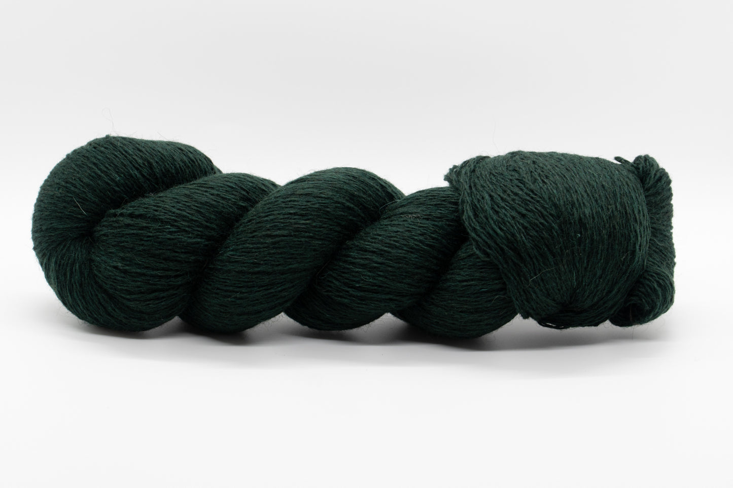 Baby Yak Wool Yarn - Evergreen - Lace-Yarn Skein-ULA+LIA