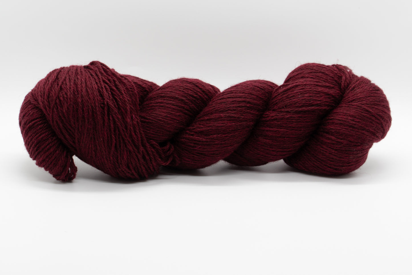 Baby Yak Wool Yarn - Mahogany Red - Fingering-Yarn Skein-ULA+LIA