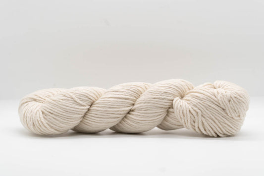 Cashmere Yarn - Undyed Cream White - Bulky-Yarn Skein-ULA+LIA