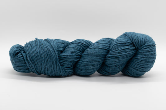 Sheep Wool/Cashmere Blend Yarn - Aegean Sea Blue - DK-Yarn Skein-ULA+LIA