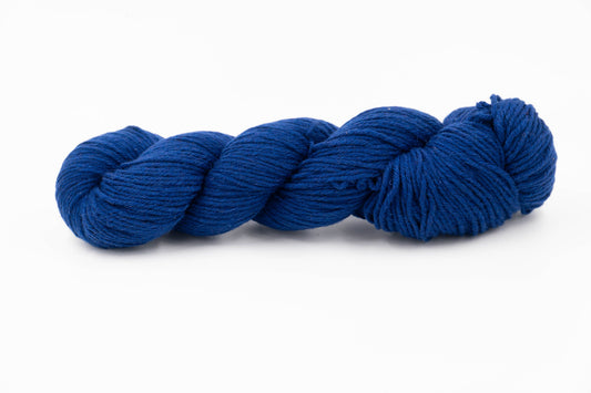 Sheep Wool/Cashmere Blend Yarn - Cobalt Blue - Bulky-Yarn Skein-ULA+LIA