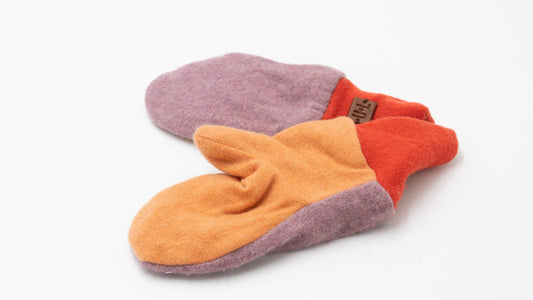 Classic Upcycled Cashmere Mittens m3-Mittens-ULA+LIA