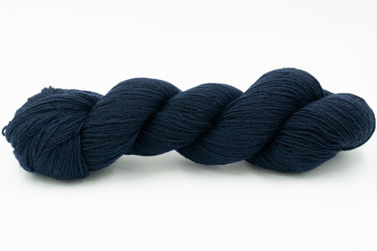 Mongolian Sheep Wool - Navy - Fingering - ULA+LIA