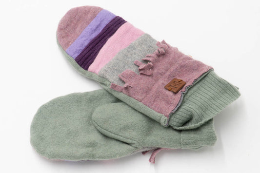 Classic Upcycled Cashmere Mittens m67